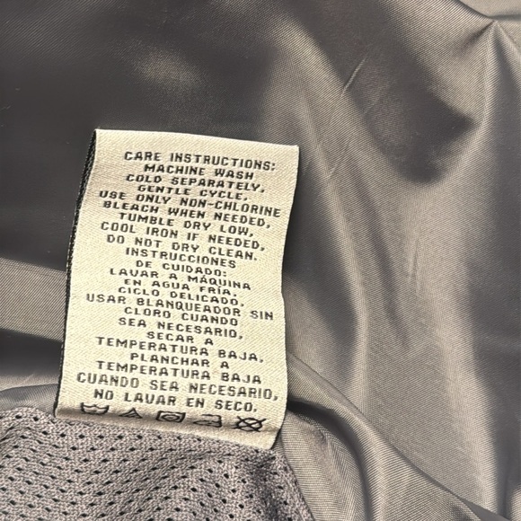 Nautica Men’s Lightweight Bomber Style Jacket Black SIZE SZ MEDIUM NWT - Picture 10 of 11